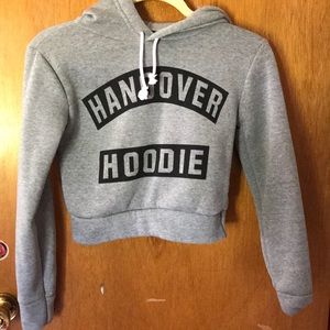 crop top hoodie